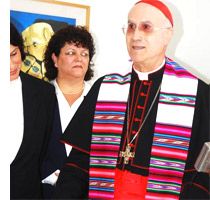 Cardinal Tarcisio Bertone in Cuba's Latin American Medical School